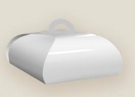 SCATOLA GALA 29x38x13CM COLORE BIANCO PLAS. CF=25PZ