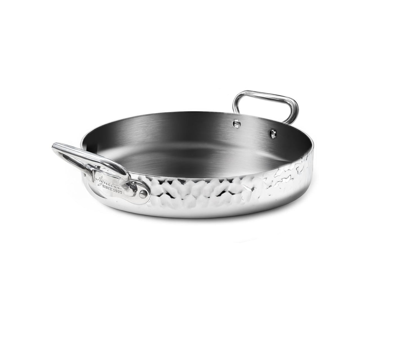 TEGAME ALUINOX MARTELLATO 3PLY 2/M CM24X6