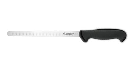 COLTELLO SALMONE CM 28 'TECNA' NERO