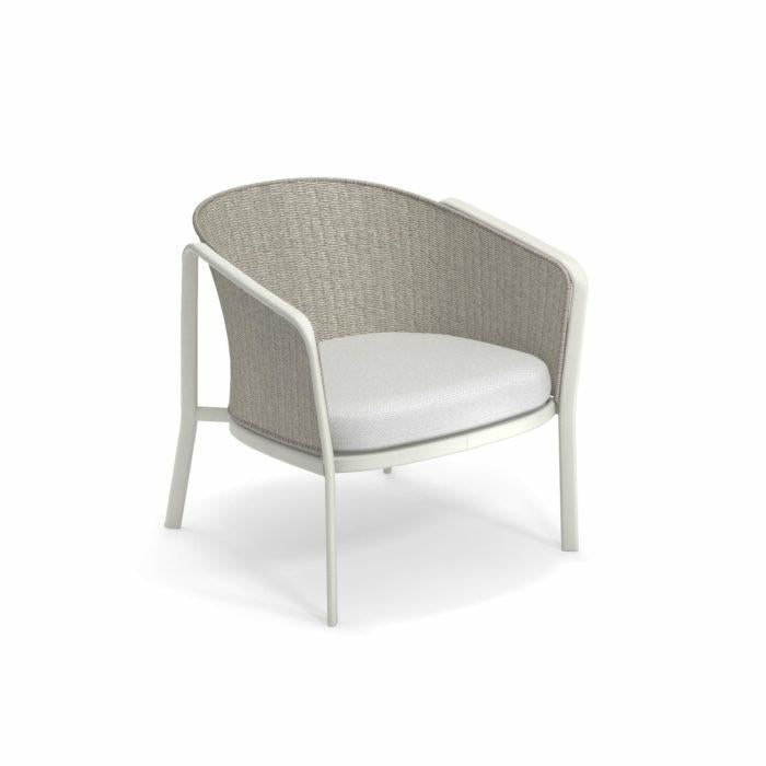POLTRONA RELAX CAROUSEL B.CO RAG.9002 CORDA INTRECCIO FITTO