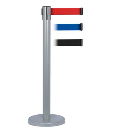 COLONNA GRIGIA "DIVIDI FOLLA" CON NASTRO ROSSO