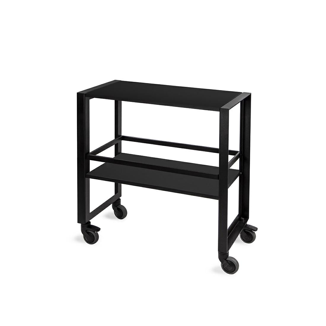 CARRELLO GUERIDON INDUSTRIAL NERO