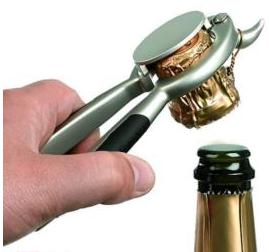 PINZA STAPPASPUMANTEACCIAIO INOX