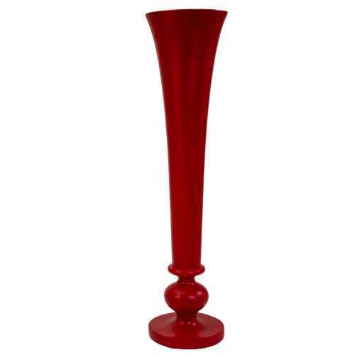 PORTAVASO RESINA ROSSO OPACO CM 39X162H