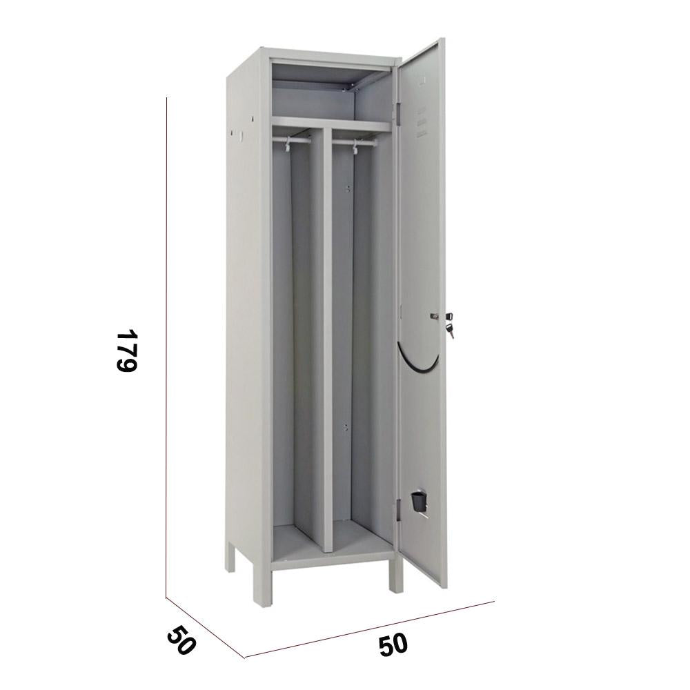 ARMADIETTO 1 ANTA SPORCO PULITO 500x500X1795