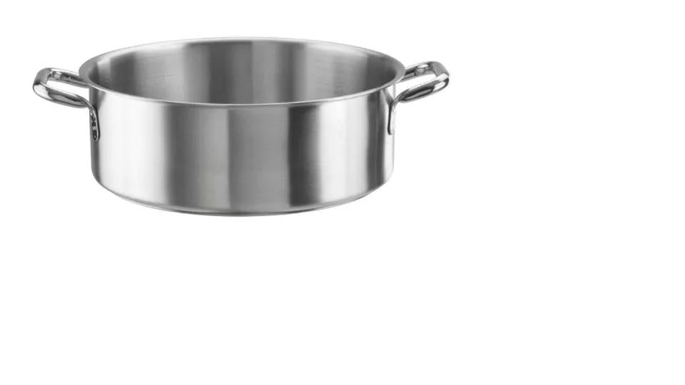 CASSERUOLA INOX BASSA 2/M CM.50 LT.37,25 TENDER