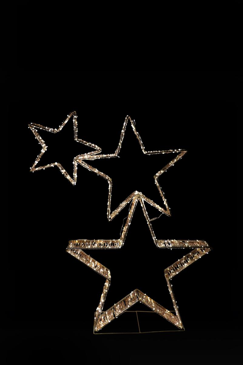 STELLE CM.81x13x140 CON LED 3PZ