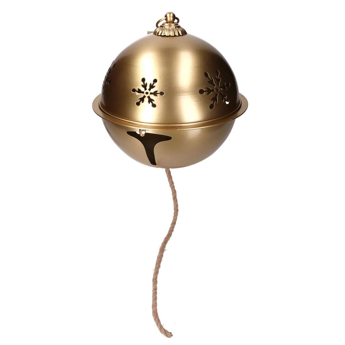 CAMPANELLO METALLO ORO cm ø28h32