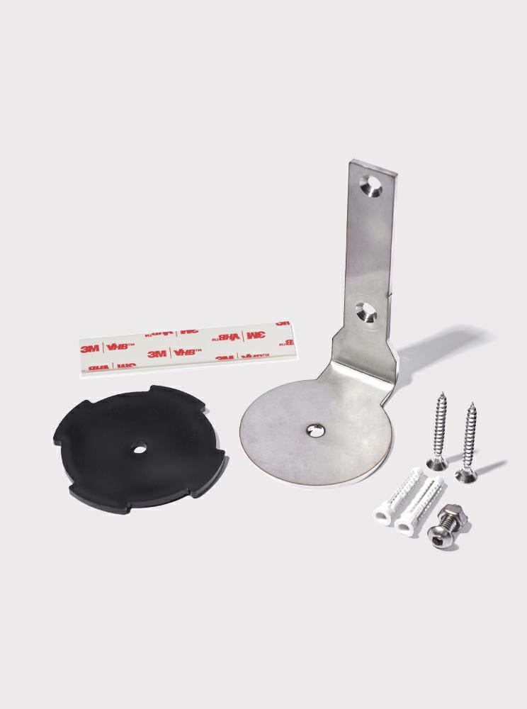 WALL KIT (staffa + set viti + biadesivo) NEFEL