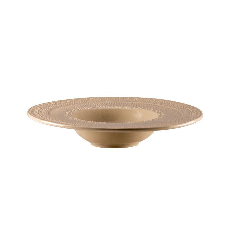 PIATTO PASTA BOWL DIAM.23 H.4CM BEIGE SKALISTOS STONEWARE