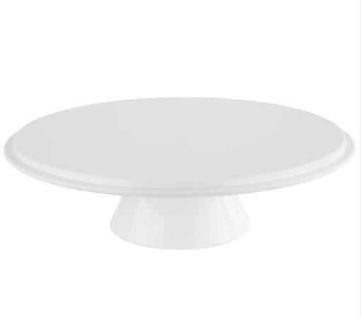 ALZATA TORTA Ø21,5 H9 MELAMINA BIANCA