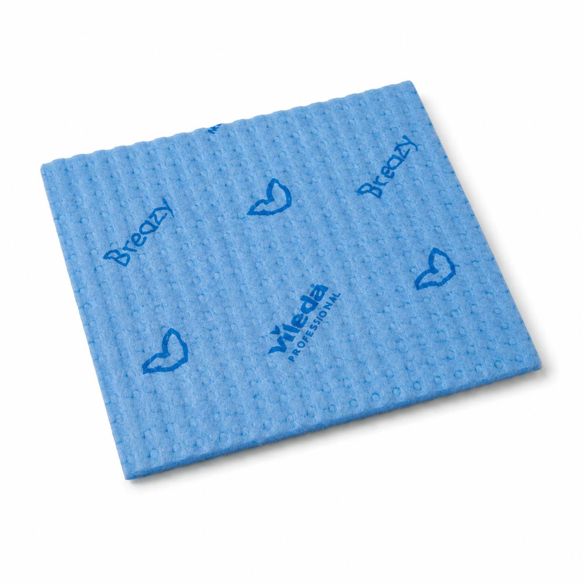 PANNO 35X36CM MICROFIBRA BREAZY AZZURRO CF=25PZ
