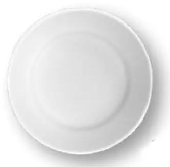 PIATTO PIANO 23,8CM BIANCO