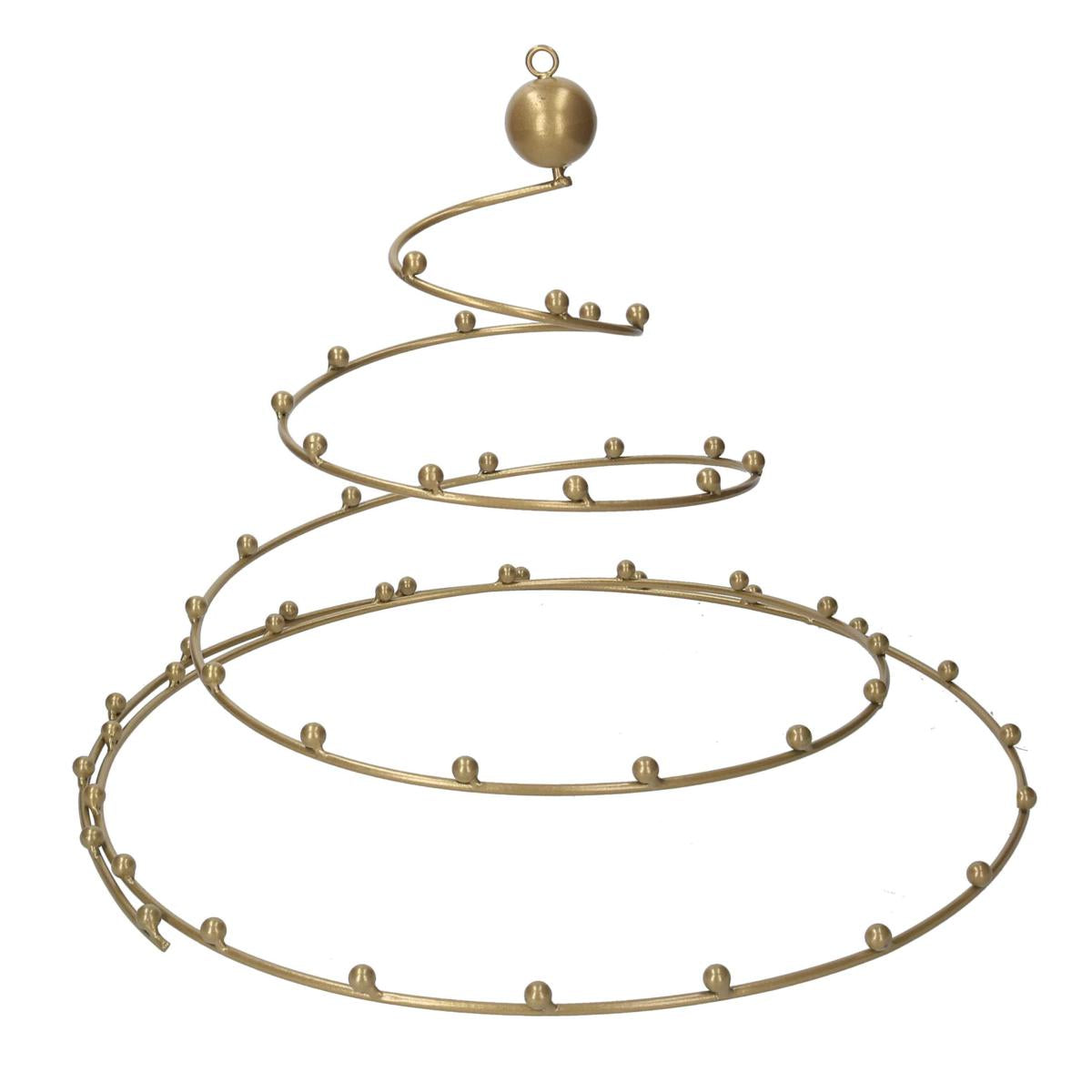 ESPOSITORE ALBERO METALLO DA APPENDERE ORO CM50X60H