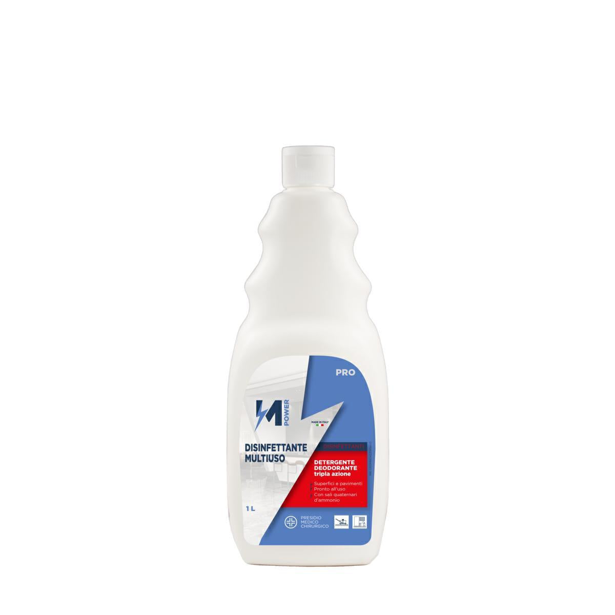 DETERGENTE DISINFETTANTE MULTIUSO PMC 1LT "M-POWER"