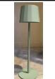 LAMPADA TAVOLO WILMARAINOBOW LED MIS.11,8*38H VERDE