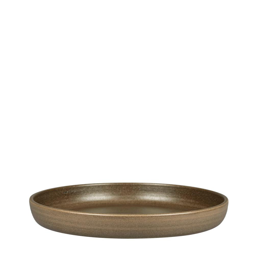 SELVA PIATTO FONDO CM20 DARK BROWN