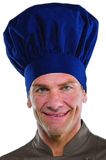CAPPELLO CUOCO BLU COTONE