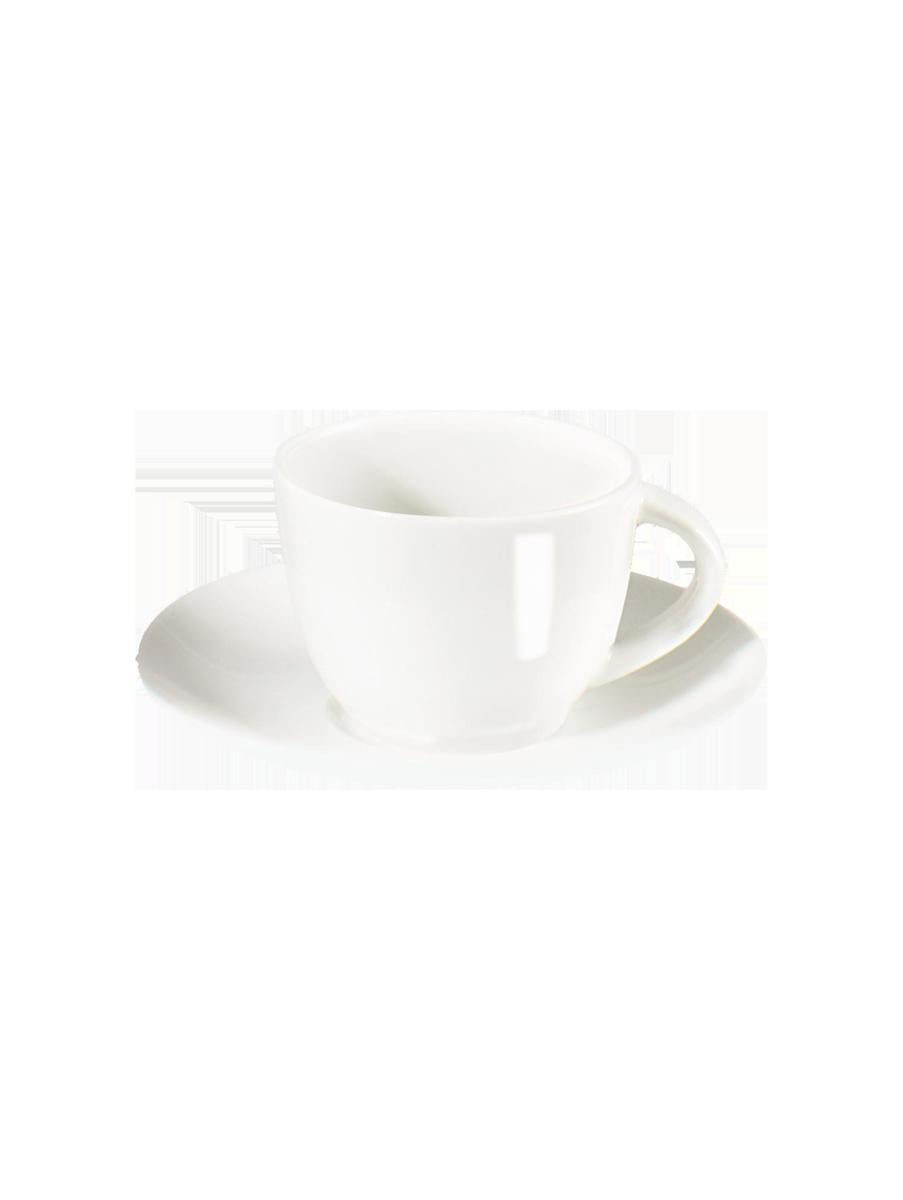 TAZZA CAFFE' CON PIATTINO 70ML "A TABLE"