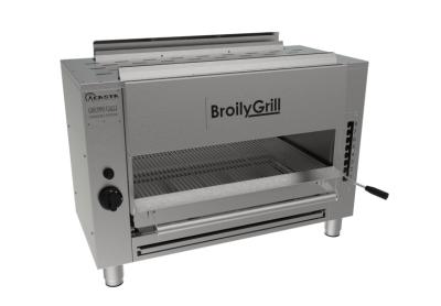 BROILYGRILL A GAS CON GRIGLIA 700x380CM REGOLABILE