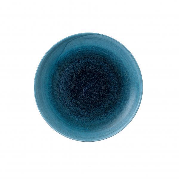 PIATTO PIANO 21,7CM AQUEOS AZZURRO CHURCHILL SALGEVP81