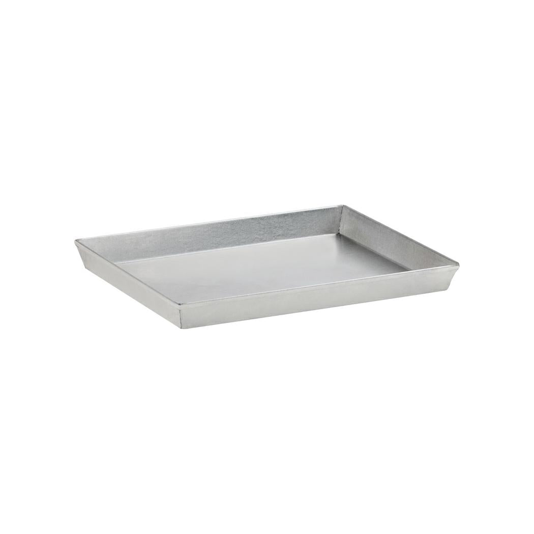 TEGLIA RETTANGOLARE FERRO ALLUMINATO 45x35x3CM