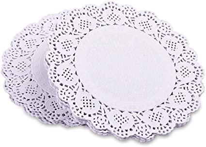 PIZZI MERLETTI TONDODIAM.20CM CF=250PZ