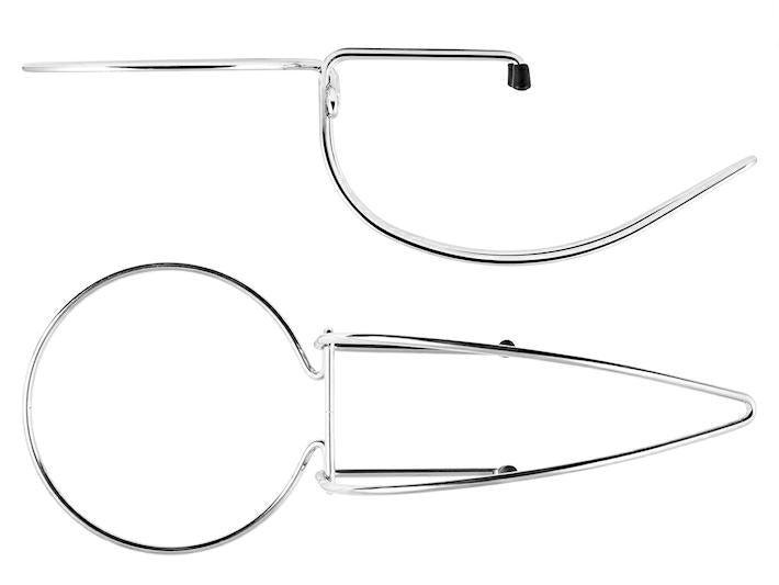 PORTASECCHIELLO CHAMPAGNE FILO CROMATO 14CM