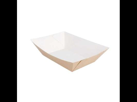 BARCHETTA 1200GR 11,9X7,9X5,5CM CARTONCINO NATURALE CF=100PZ