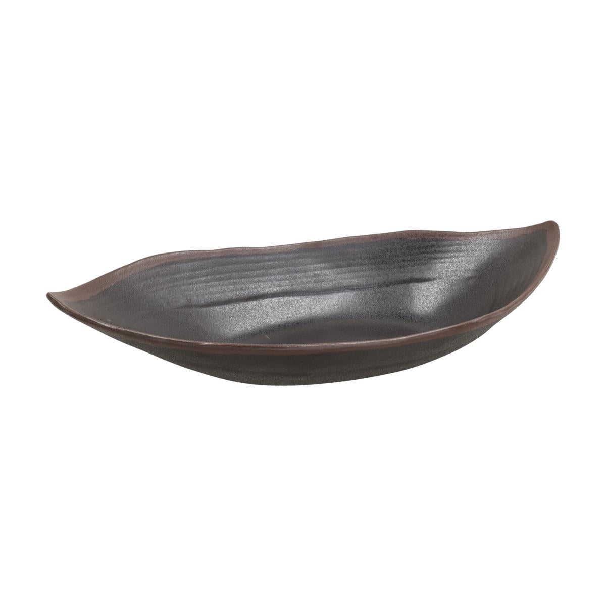 PIATTO BARCA CM 36 SHOW PLATE ROASTED RIM