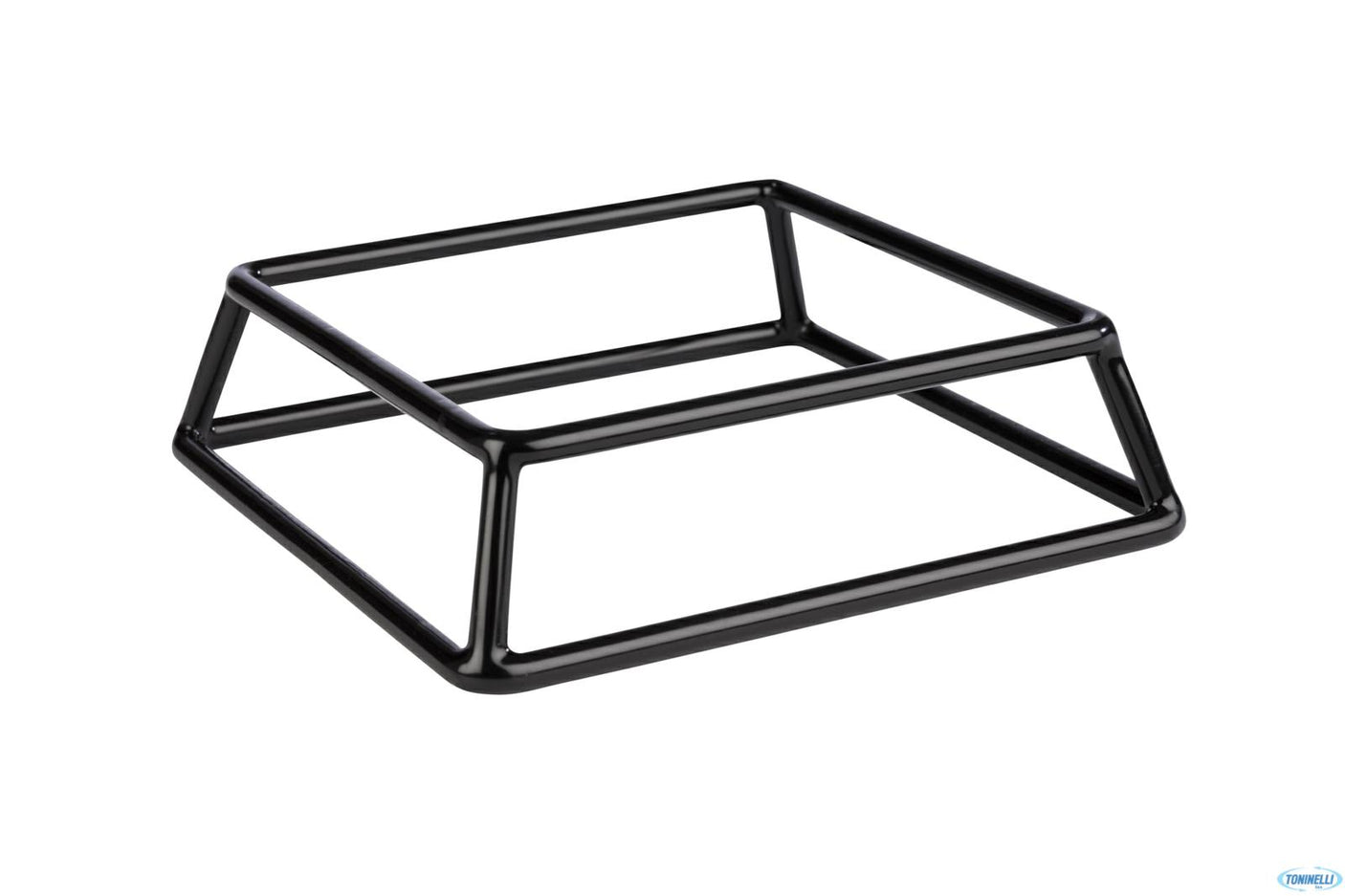 SUPPORTO BUFFET BASEQUADRATA CM.18X18 H.5 NERO