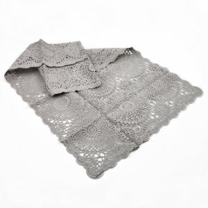 RUNNER 40X150 PLASTIC SILVER "UNCINETTO"