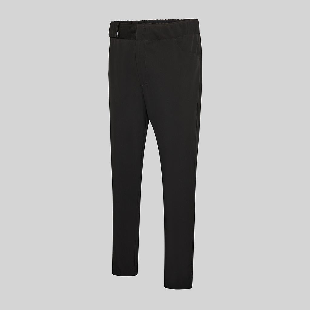 PANTALONE UNISEX LINEA GOMA COL.NERO C/CINTURA REG.+SPUGNA