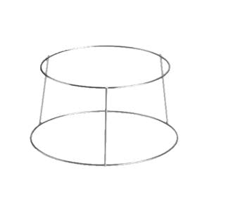 ALZATA FILO PICCOLA 24/28CM H15