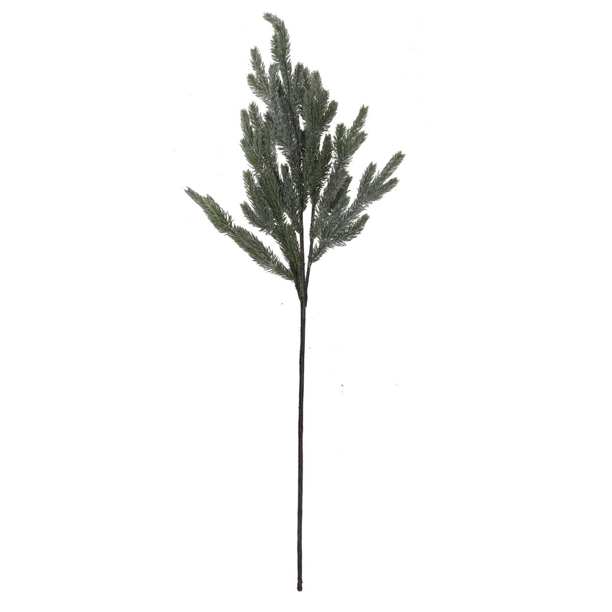 RAMO PLASTICA PINO VERDE INNEVATO CM94H