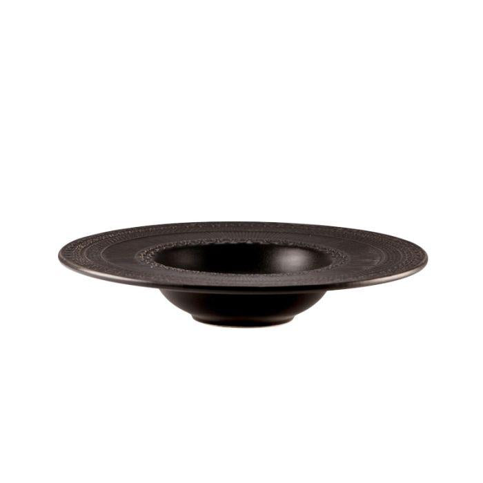 PIATTO PASTA BOWL DIAM.23 H.4CM NERO SKALISTOS STONEWARE