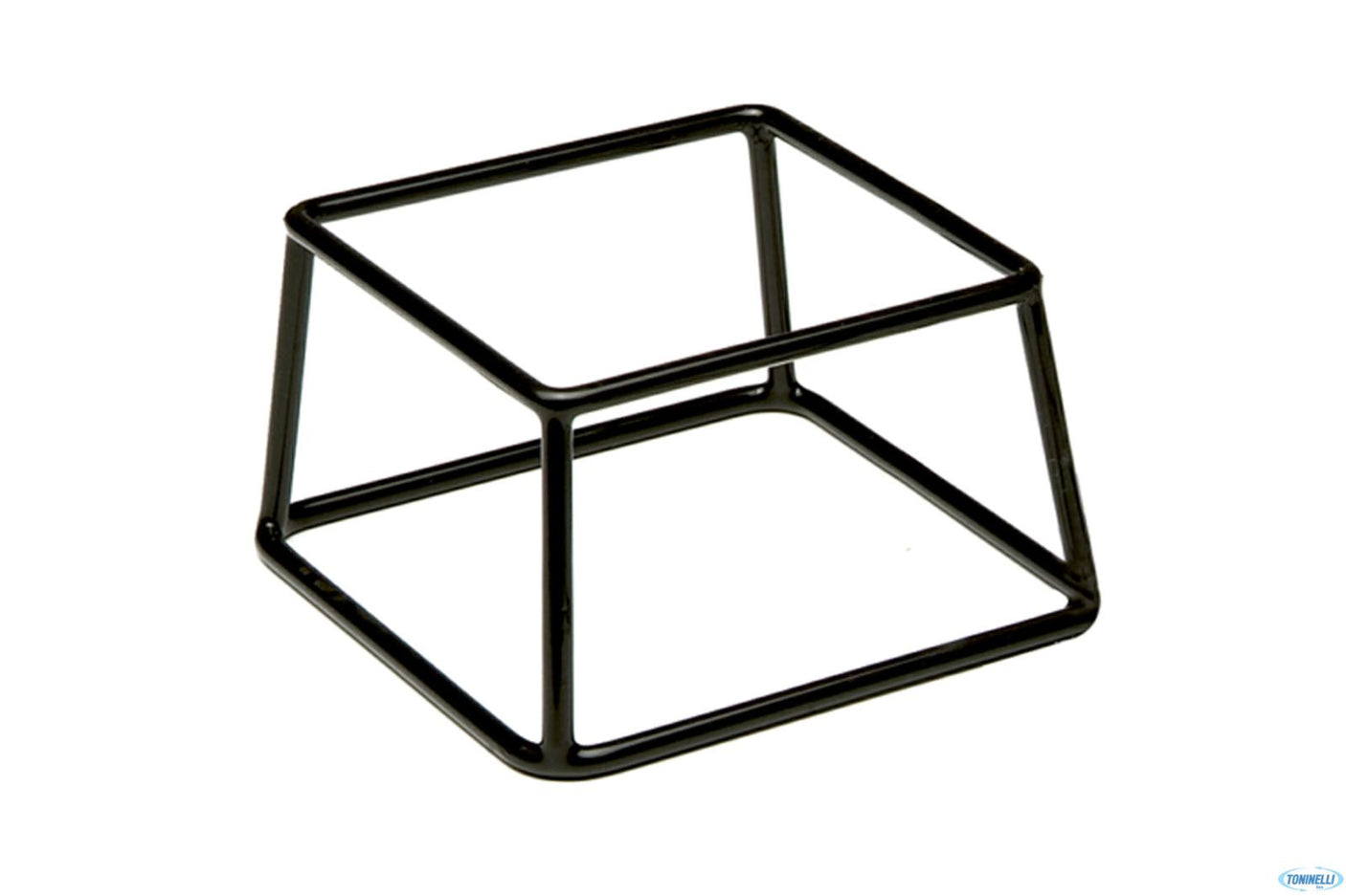 SUPPORTO BUFFET BASEQUADRATA CM.18X18 H.10 NERO