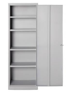 ARMADIO TUTTO PIANI 4 RIP. MIS.60X40X176H 1 PORTA