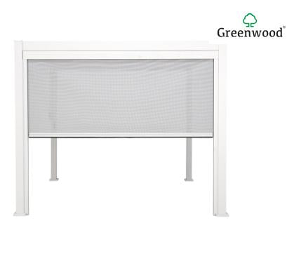 TENDA OSCURANTE IN TEXTILENE PER PERGOLA TEXAS 4 M – BIANCO
