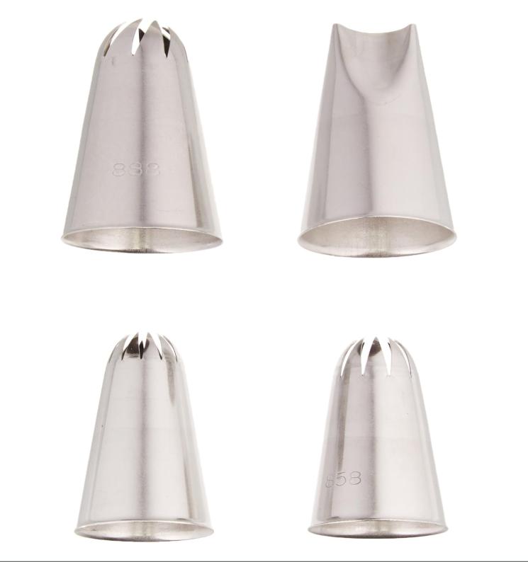 BOCCHETTE ASSORTITE INOX CF=4PZ