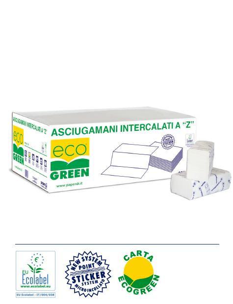 ASCIUGAMANO PIEG."Z"ECO 2V 18GR 21.5X24CM