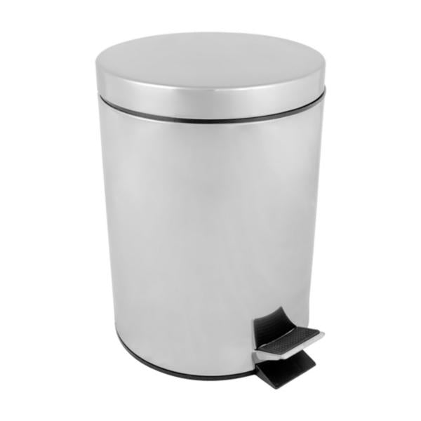 PATTUMIERA A PEDALE 5LT 20,5X28 ACCIAIO INOX