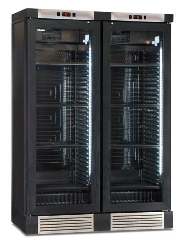 FRIGO VINI NERA STATICO CON VENTOLA ON/OFF CLW820L BLACK