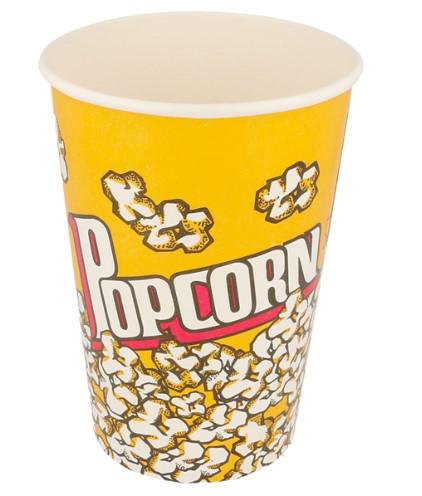 RECIPIENTI PER POPCORN 1380ML DIAM.12/8,8x17,5CM CF=25PZ