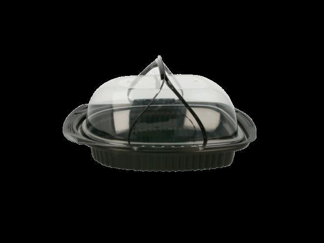 BUSTE GRANDI PER POLLO D'ASPORTO 22X16.5X11.2 NERO CT=50PZ