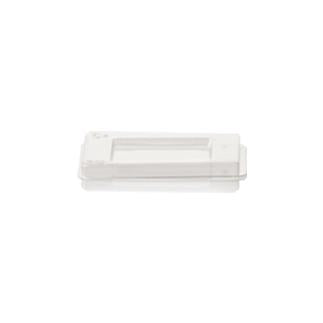 COPERCHIO PIATTO PETTRASPARENTE 6X6CM CF=50PZ X 442