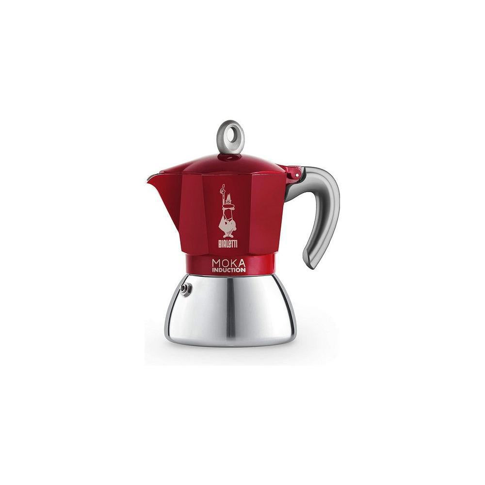 CAFFETTIERA ROSSA A INDUZIONE 6TZ "BIALETTI"