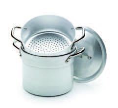 CASSERUOLA A VAPORE CON COP.ALLUMINIO CM.28