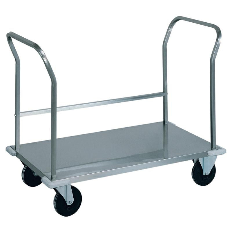 CARRELLO TRASPORTO PESANTE PIANALE BASSO