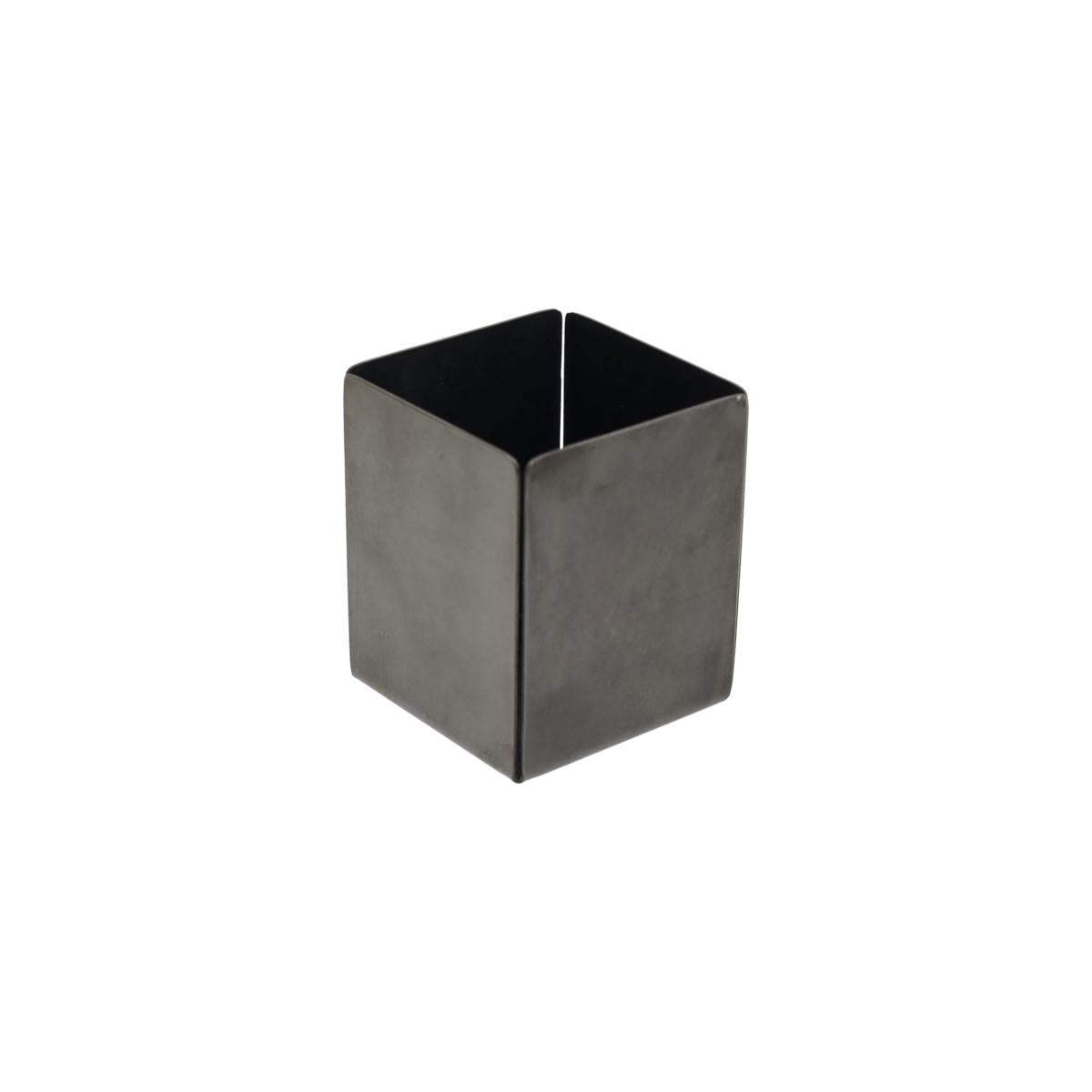 PORTABUSTINE QUADRATO LIVING BLACK/GOLDEN